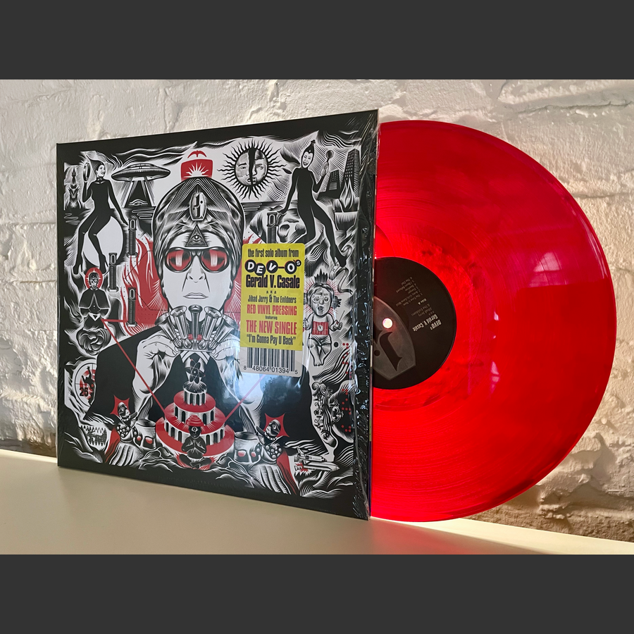 Translucent Red Vinyl 12-inch LP — Deluxe Gatefold & Printed Inner Sleeve
