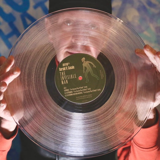 12-inch 'Invisible' Crystal Clear VINYL RECORD: 6-Track EP 
